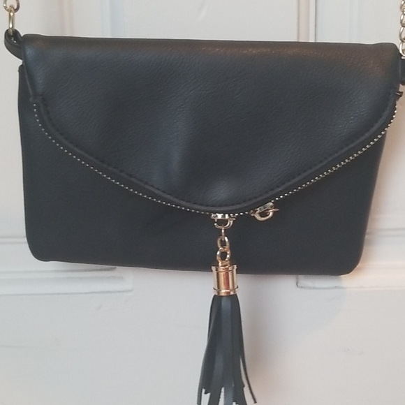 Black & Gold Crossbody - Picture 2 of 4